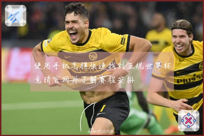 使用手机怎样快速找到正规世界杯竞猜官网并了解赛程安排
